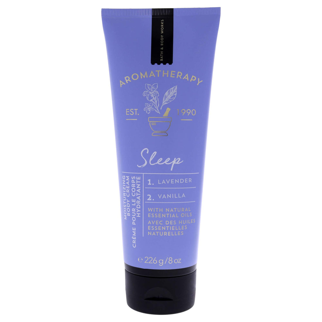 Aromatherapy Sleep - Lavender-Vanilla by Bath and Body Works for Unisex - 8 oz Body Cream