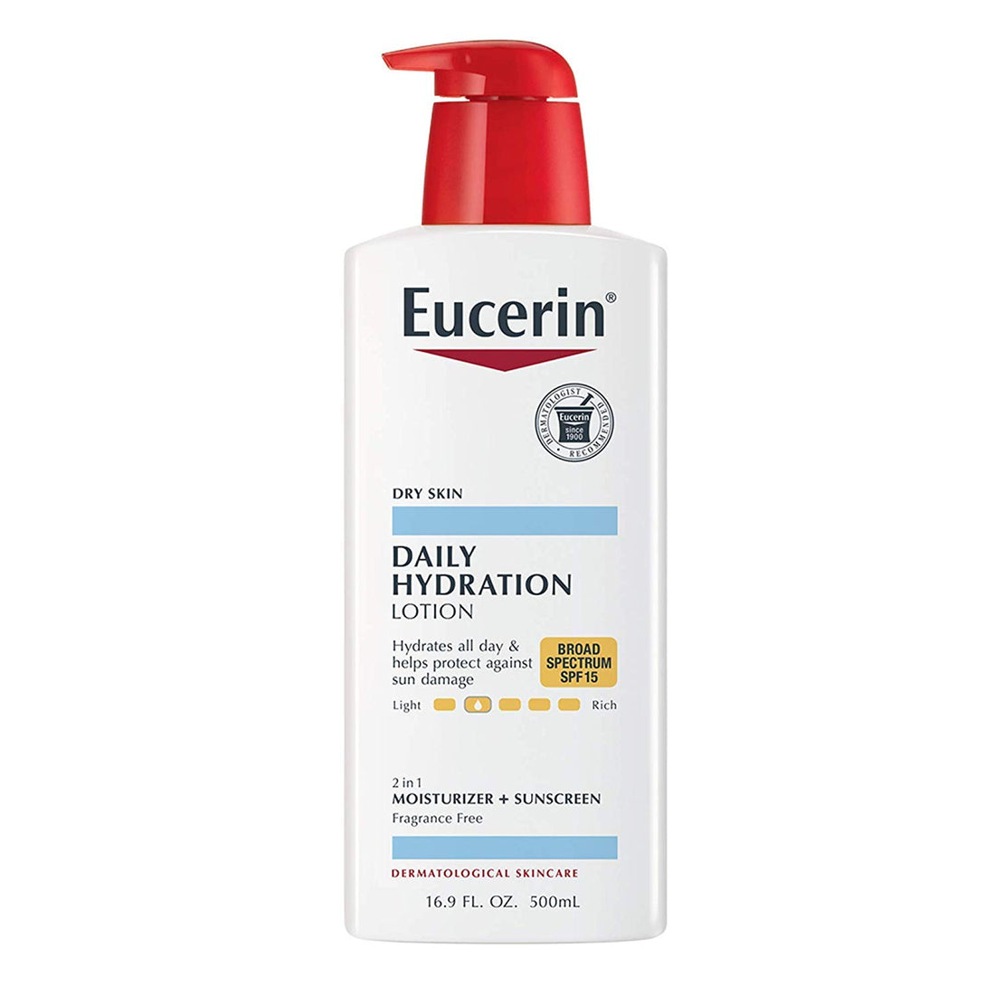 Eucerin Daily Hydration Moisturizer & Sunscreen Lotion