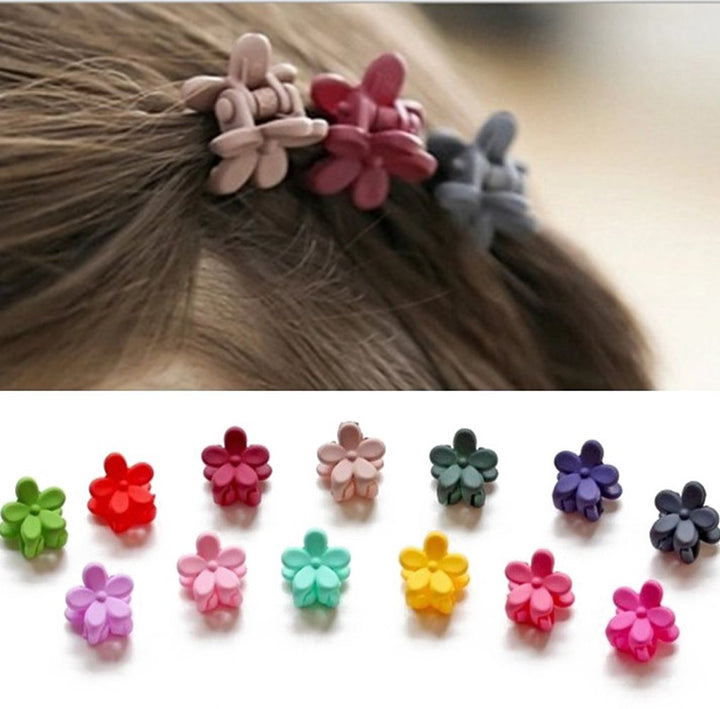 (30 Pack) IFfree bangs mini hair claw clip hair pin for little girls Random Assorted colored