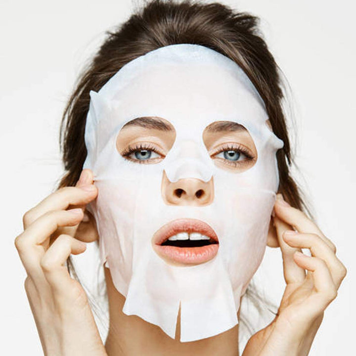 100Pcs Compressed Facial Mask Grain Skin Care Dry Sheet Mask Paper DIY Natural Face Cotton Mask Sheet With Free Mask Bowl and Stick (100 Pieces)