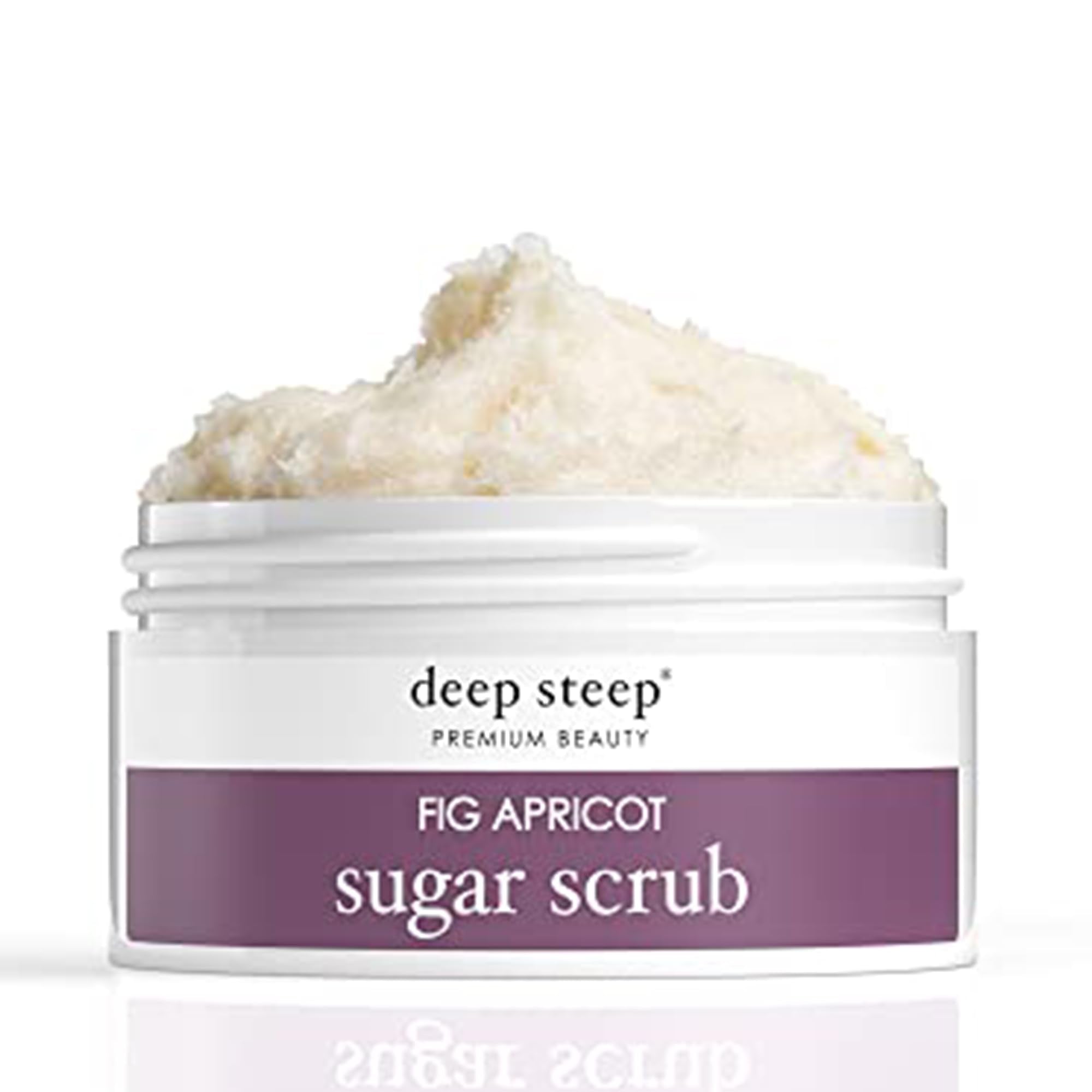 Deep Steep Sugar Scrub, Fig Apricot, 8 Ounce