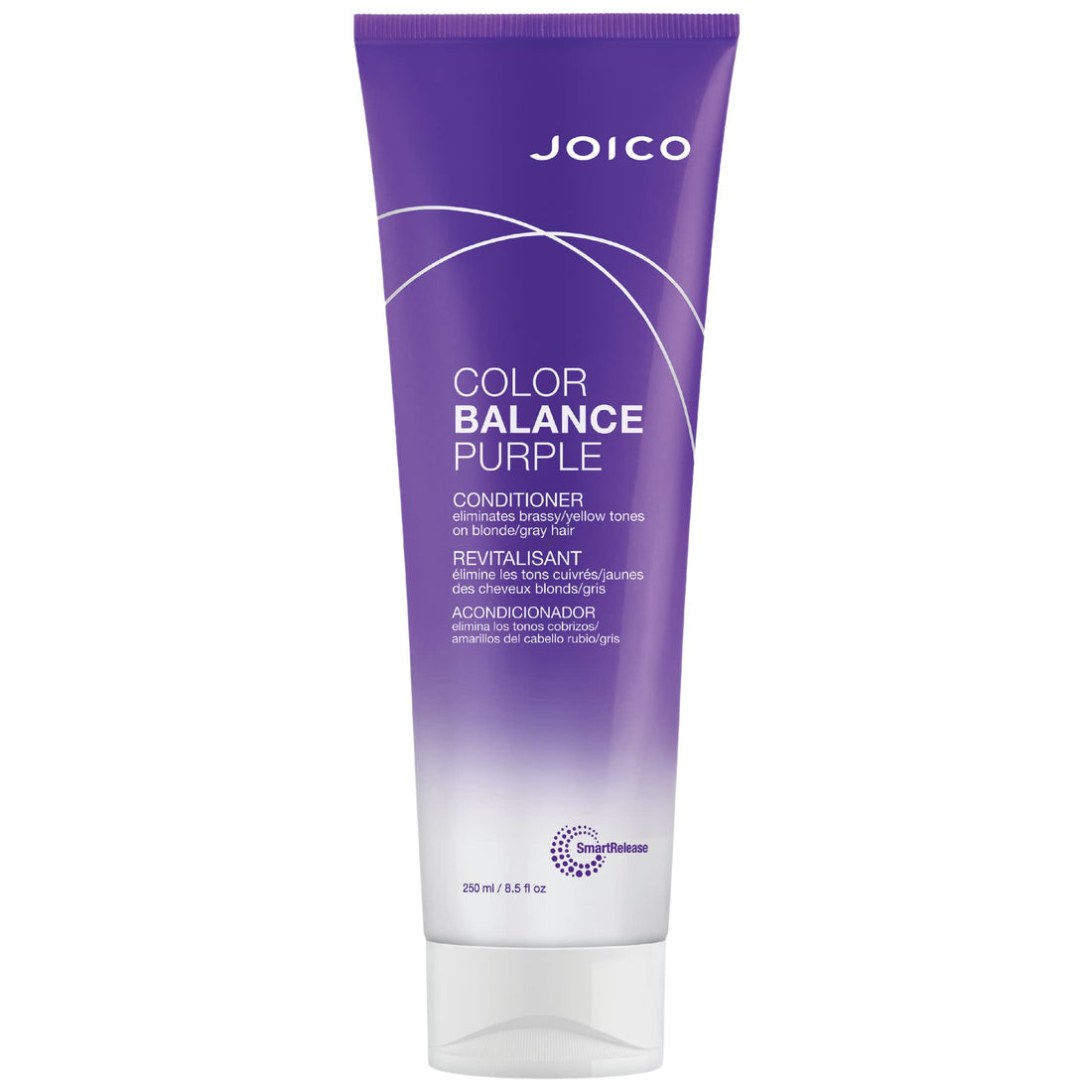 Joico Color Balance Purple Conditioner | Eliminate Brassy and Yellow tones | Repair and Protect Color-Treated Hair | For Cool Blonde or Gray Hair
