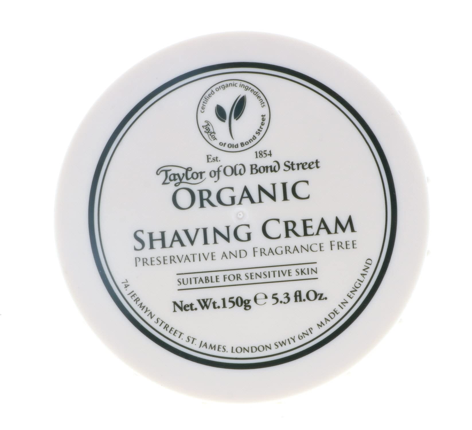 Taylor of Old Bond Street Natural Shaving Cream Bowl, 5.3 Ounce