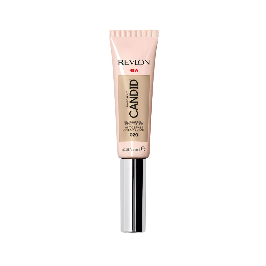 Revlon PhotoReady Candid Concealer, with Anti-Pollution, Antioxidant, Anti-Blue Light Ingredients, without Parabens, Pthalates and Fragrances; Bisque.34 Fluid Oz