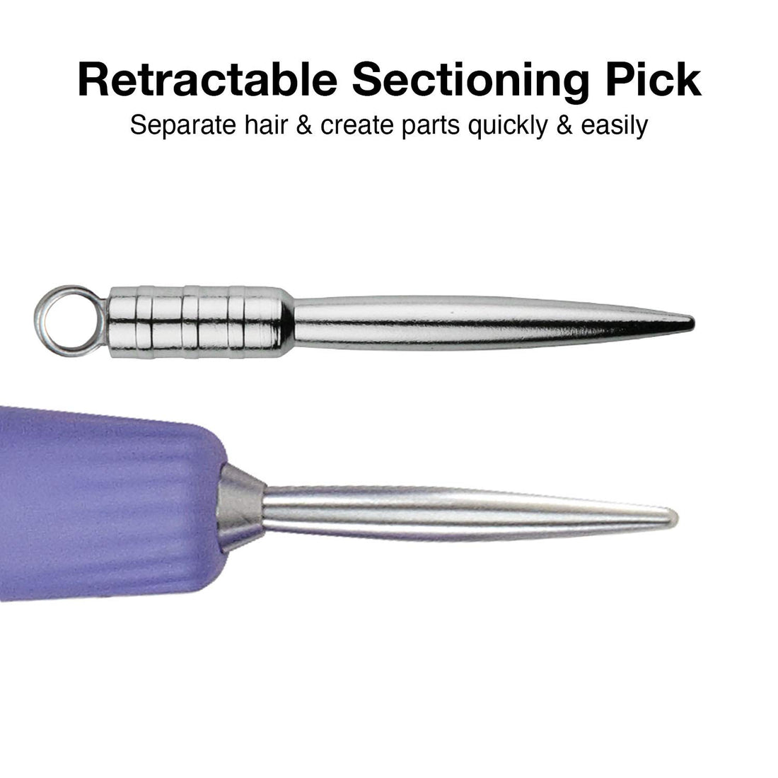 Olivia Garden Fingerbrush Paddle Hair Brush Kit