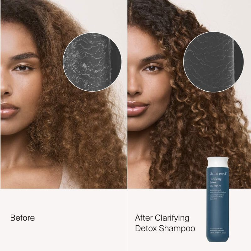 Living Proof Healthy Hair Travel Kit - Travel Size Clarifying Detox Shampoo, Triple Bond Complex and Advanced Clean Dry Shampoo ($57 value)