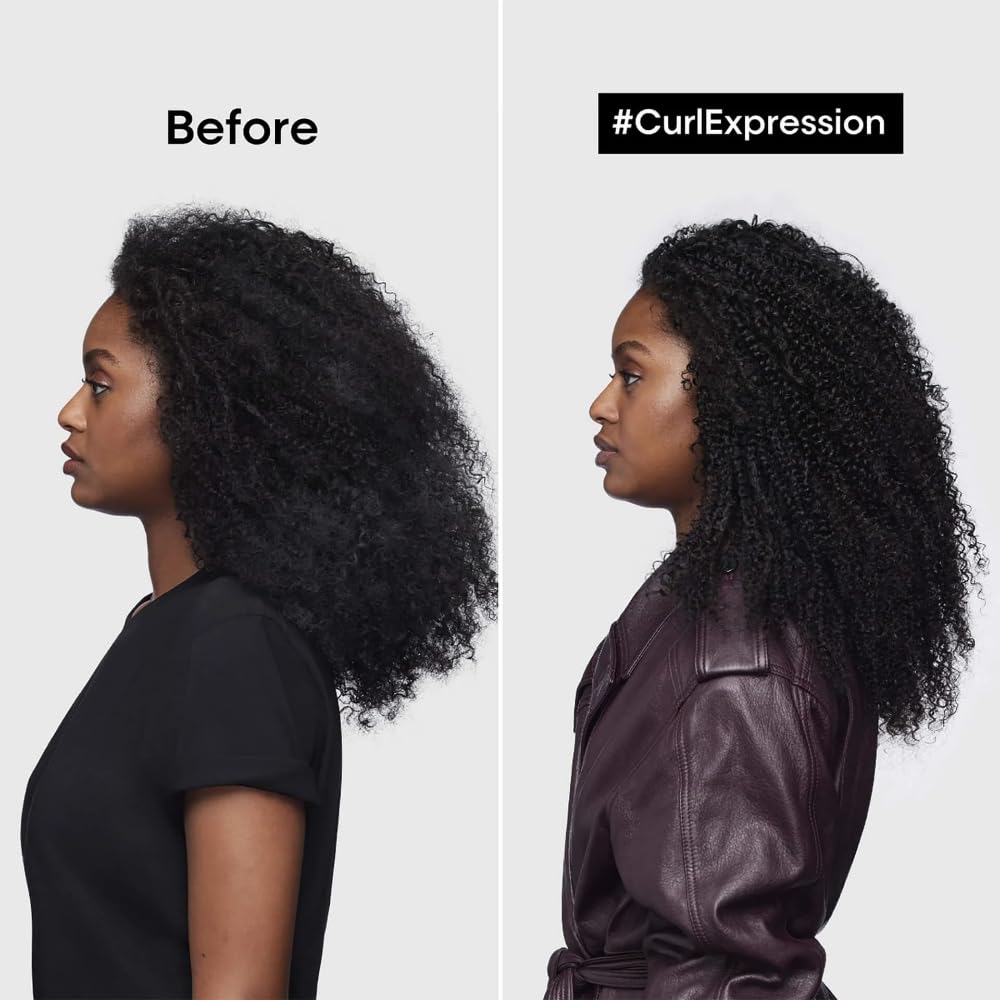 L'Oréal Professionnel Curl Expression Definition Activator - For Curly and Coily Hair, Defines Curls and Coils, Silicone and Paraben Free