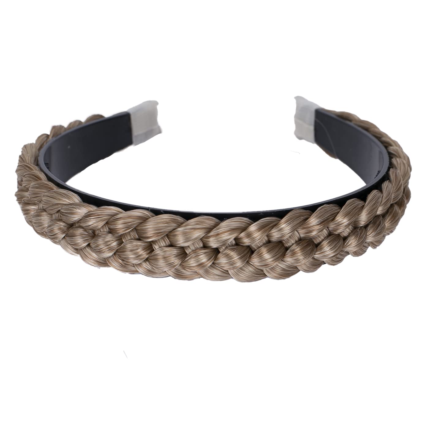 blonde mix # 27 / 613B HR3 : PRETTYSHOP Hair Band Plaited Braid Headband Hairpiece blonde mix # 27 / 613B HR3