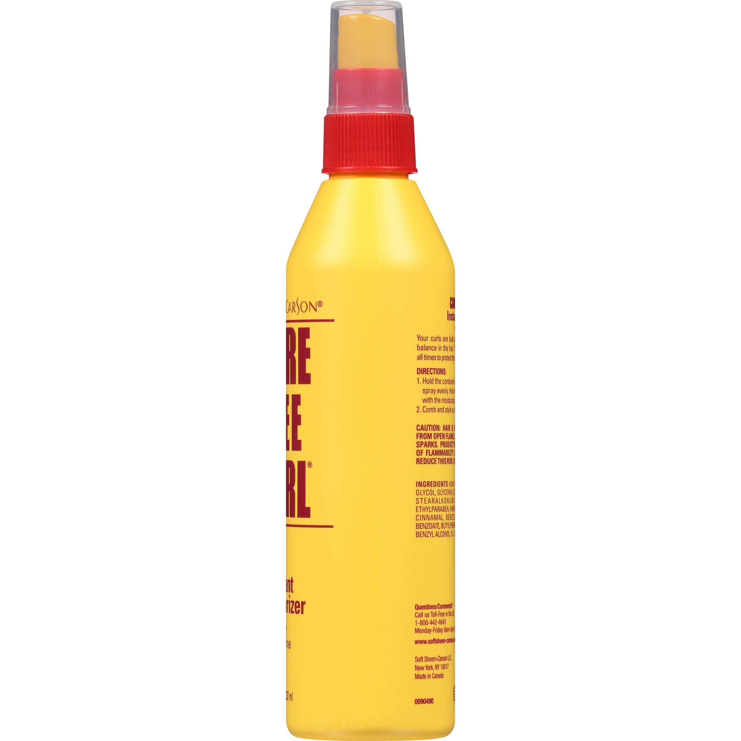 Softsheen Carson Care Free Curl Instant Moisturizer, 8 Ounce