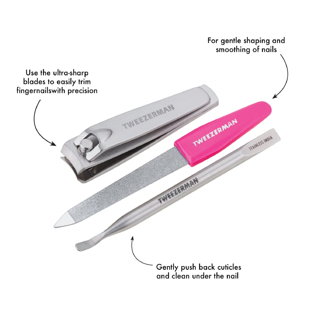 Tweezerman Mini Manicure Kit, 1.865 Ounce
