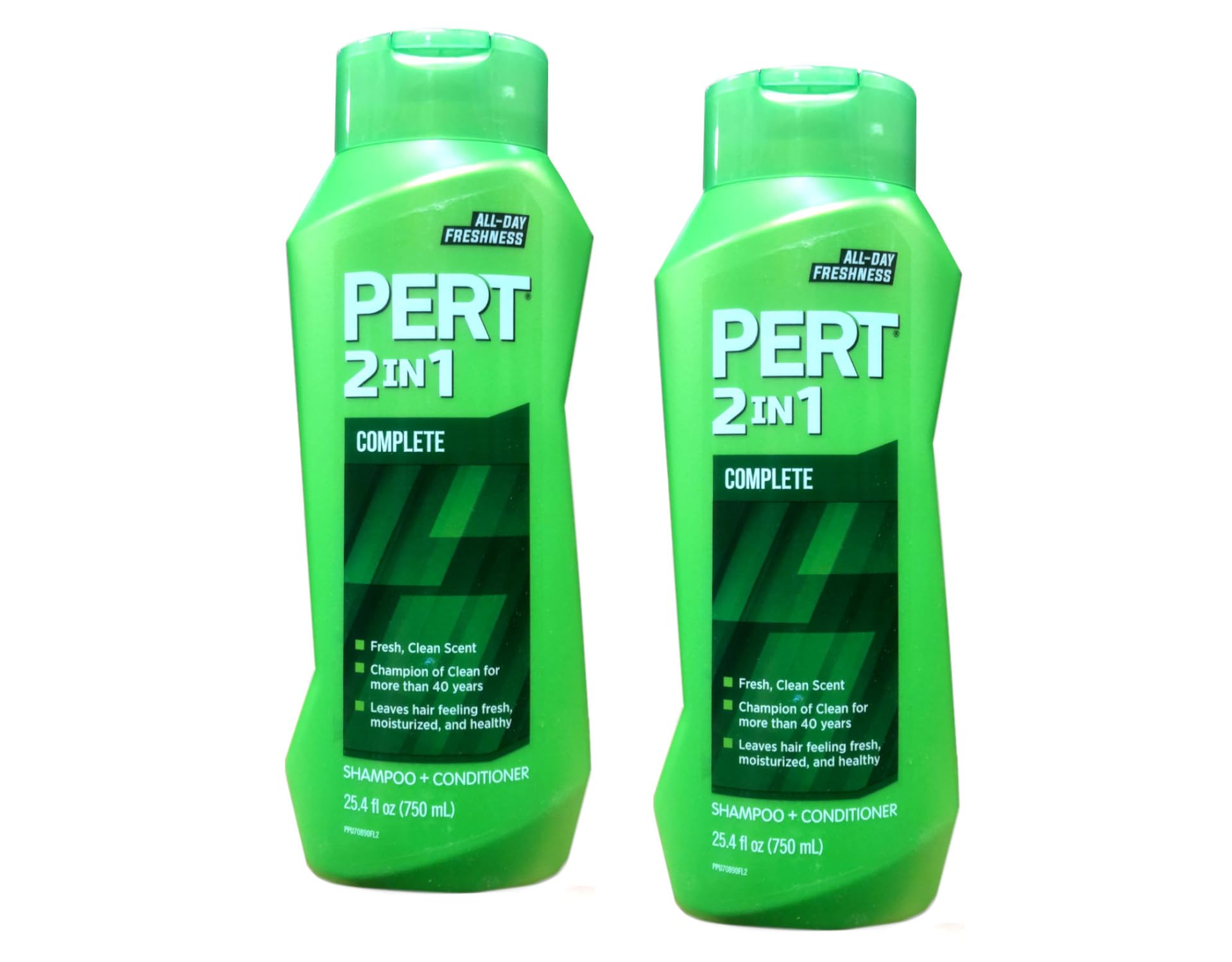 Pert Plus 2 In 1 Shampoo + Conditioner Medium Conditioning Formula 25.40 oz (Pack of 2)