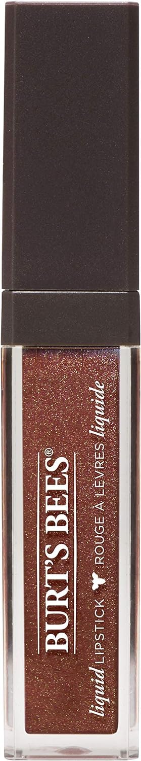 Burts Bees Peony Puddle Liquid Lipstick, 0.21 OZ