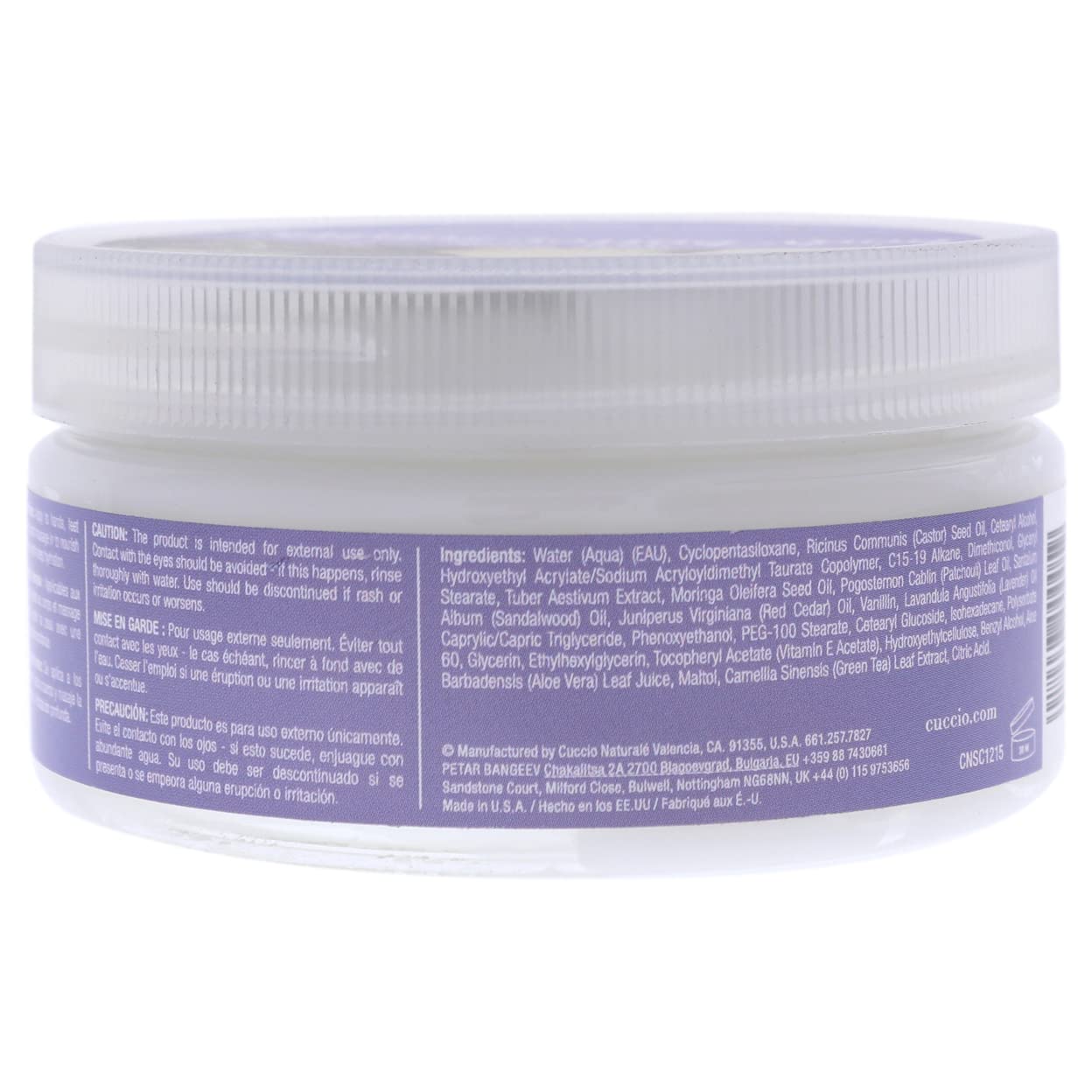 Cuccio Naturale Body Butter Souffle White Truffle
