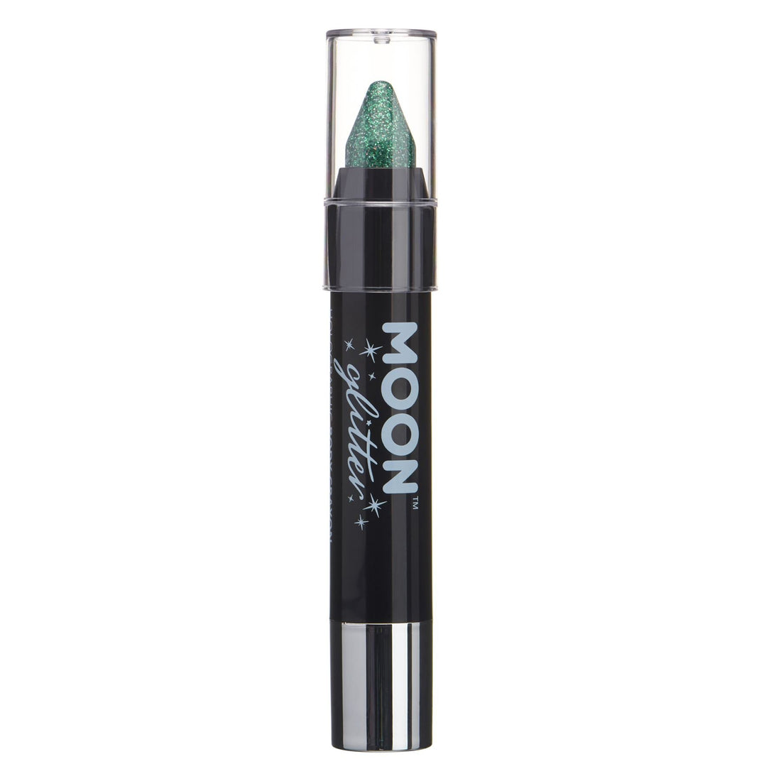 Moon Glitter Holographic Glitter Paint Stick/Body Crayon Makeup For The Face & Body By-3.5G Gift Set Containing 6 Crayons Silver, Pink, Gold, Rose Blue Green