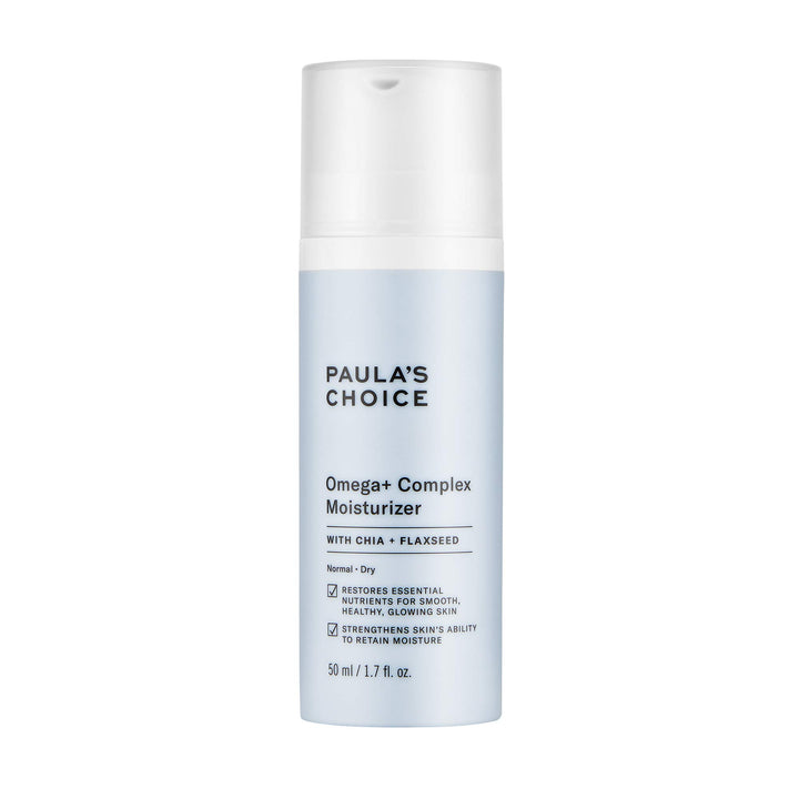 Paula's Choice Omega+ Complex Lightweight Face Moisturizer, Shea Butter & Plant Oils, Brightening Vitamin C - For Dry & Sensitive Skin