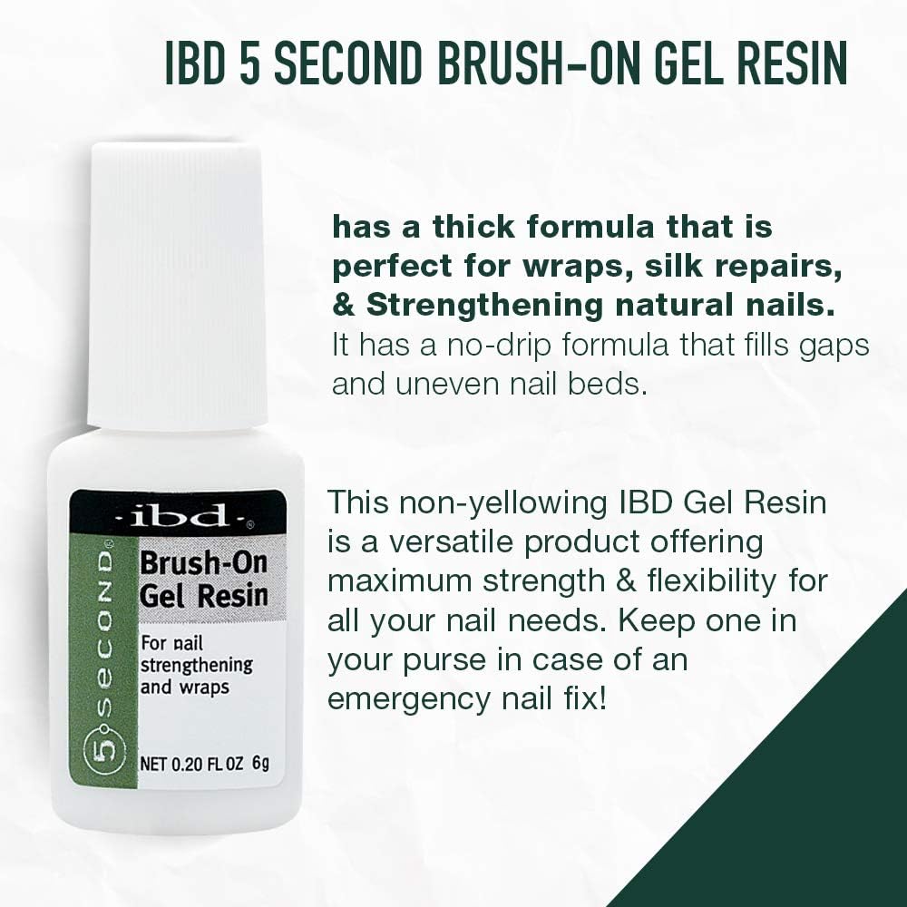 IBD Ibd 5 Second Brush-on Gel Resin - Net Wt. 0.20 oz.