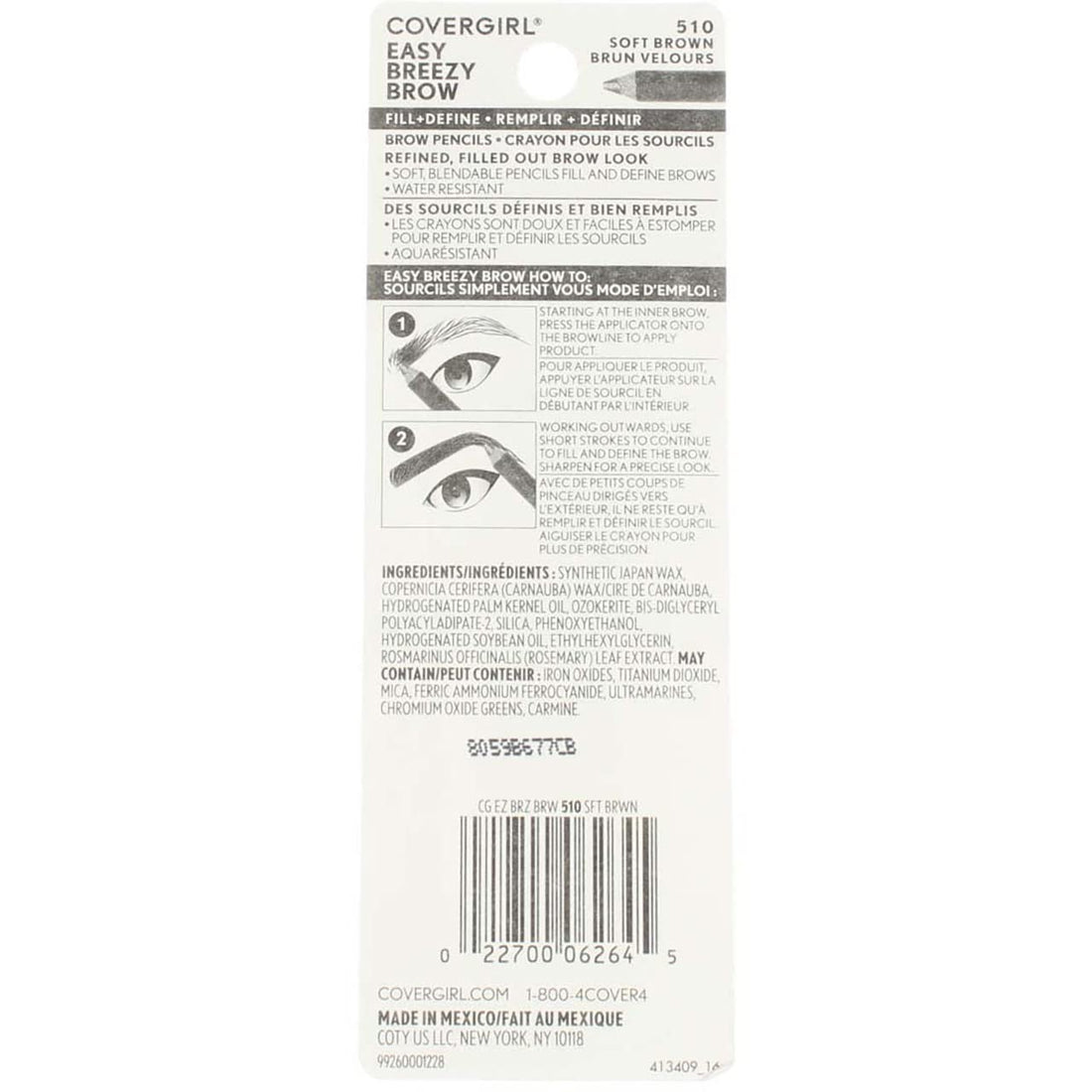 CoverGirl Brow & Eye Makers Brow Shaper & Eyeliner