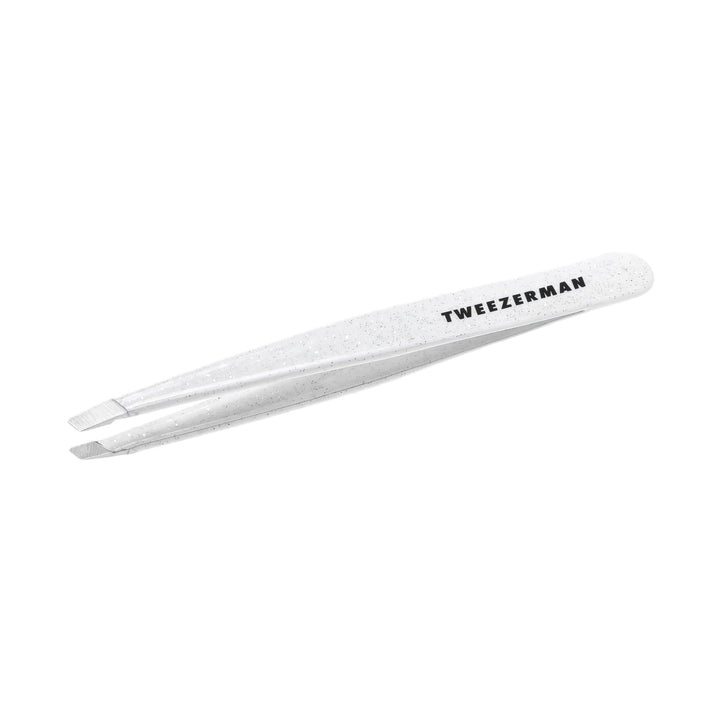 Tweezerman Amazon Exclusive Moon Dust Slant Tweezer, Silver