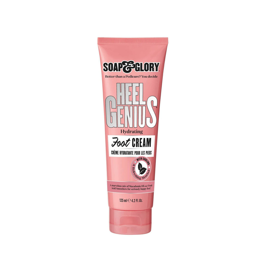 Soap & Glory Heel Genius Amazing Foot Cream 4.2 oz (125 ml)