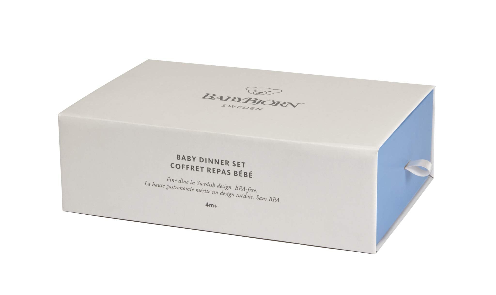 BabyBjörn Baby Dinner Set, 5 pcs, Powder blue