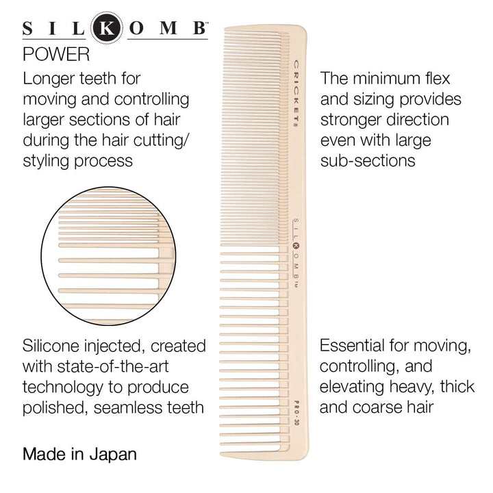 Cricket Silkomb Seamless Teeth, Pro 30 Power