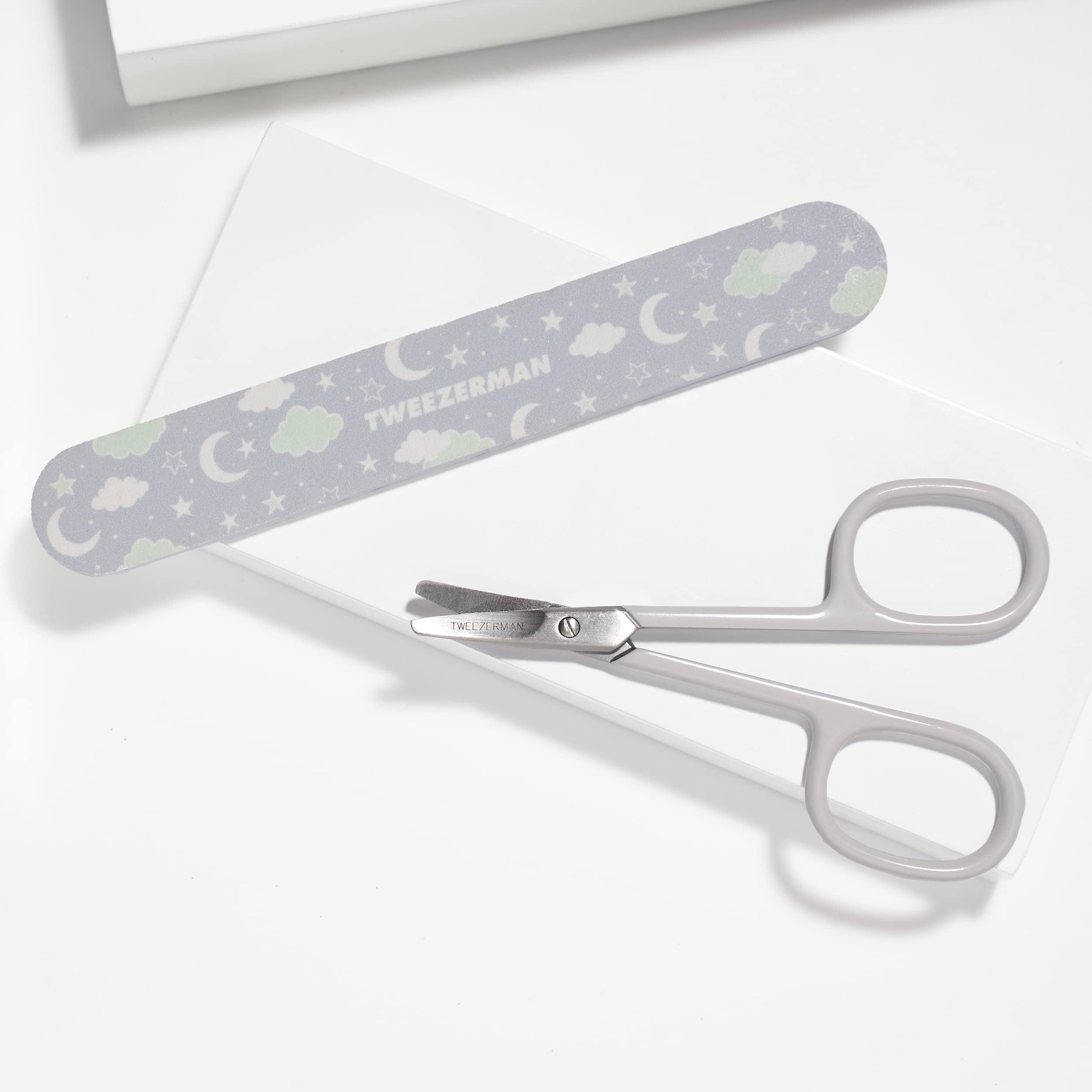 Tweezerman Baby Nail Scissors with Bear File (Assorted)