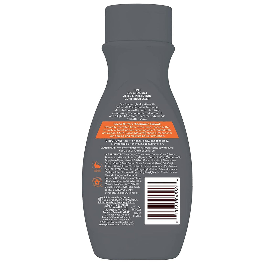 Palmers Cocoa Butter Mens Body Lotion 8.5oz by Palmers