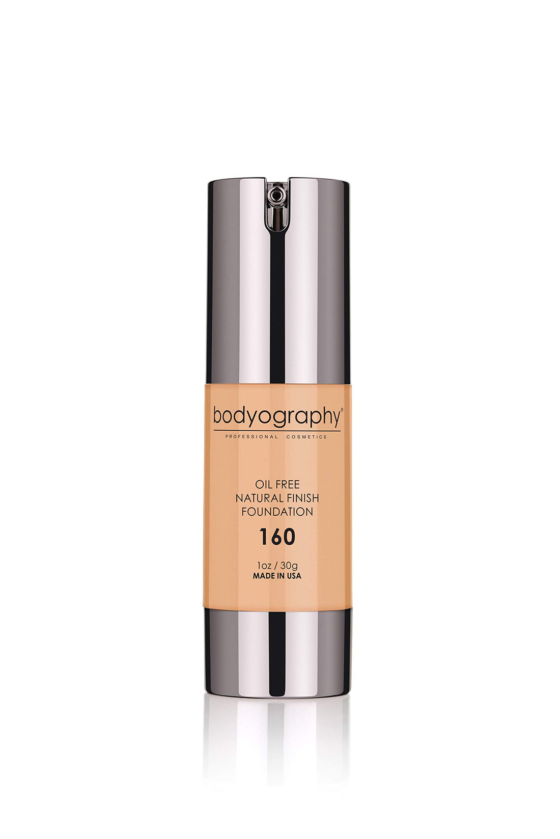 Bodyography Natural Finish Foundation #160, 1 oz by Bodyography