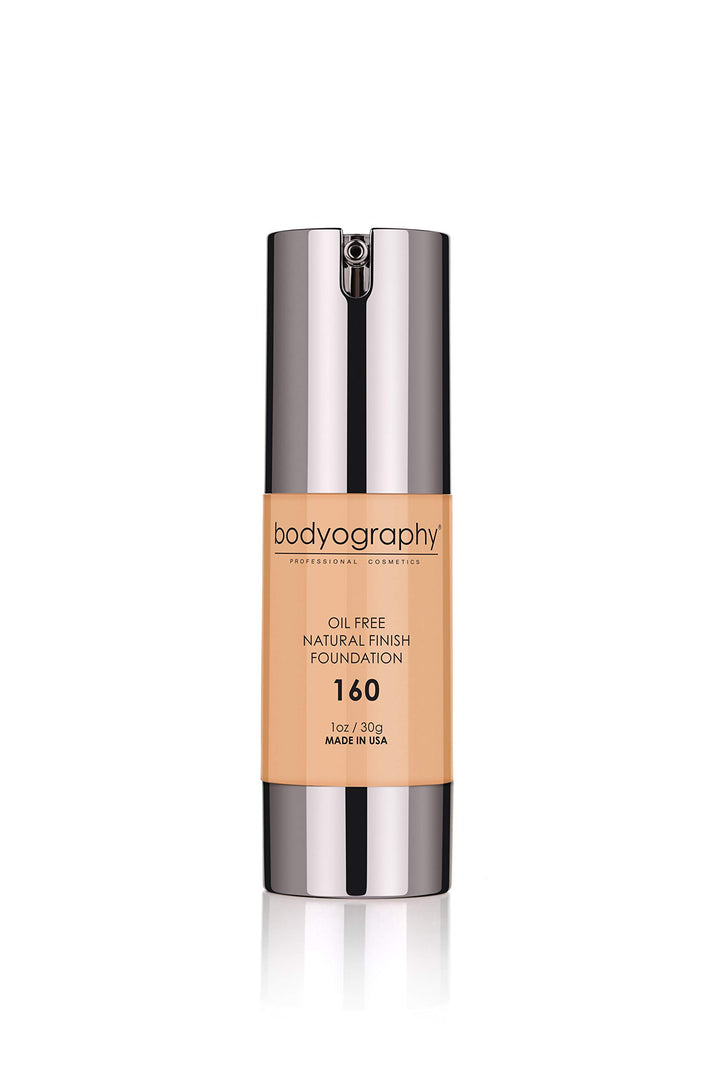 Bodyography Natural Finish Foundation #160, 1 oz by Bodyography