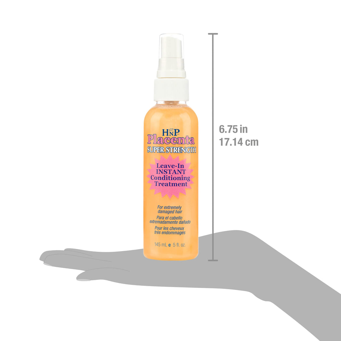 Hask Super Strength Placenta No-Rinse Instant Hair Repair Treatment
