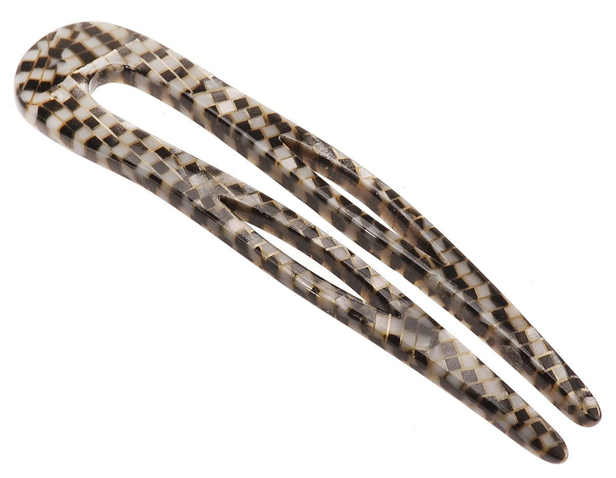 Opera Silver : France Luxe Mini Chignon Pin - Opera Silver