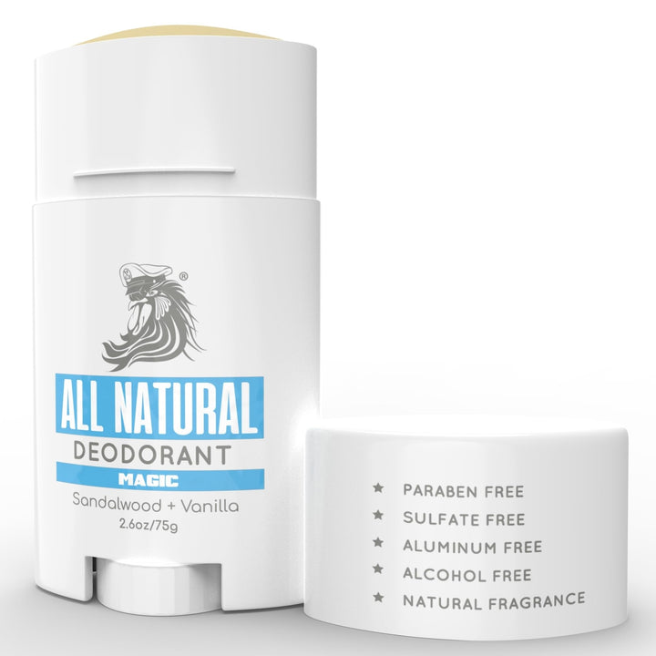 Bossman Unisex, All Natural Deodorant for Men & Women | Aluminum Free | Magic Scent