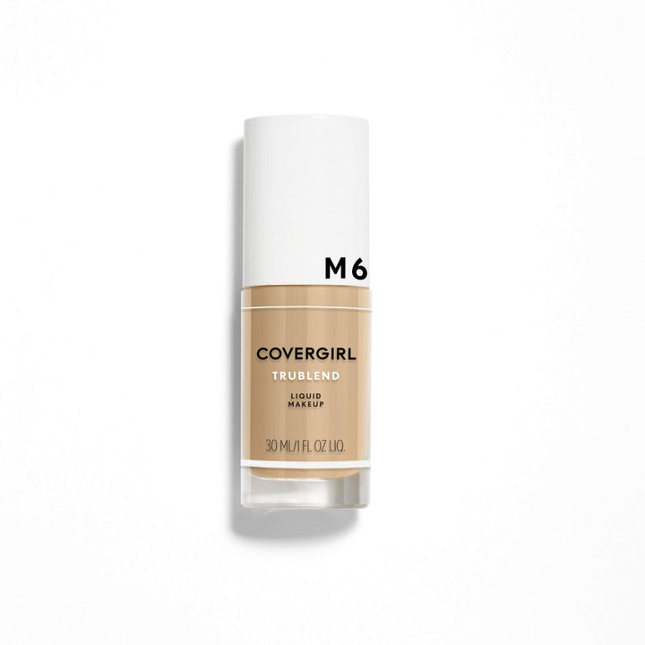 COVERGIRL truBlend Liquid Foundation Makeup Caramel Beige, 1 fl oz (30 ml)