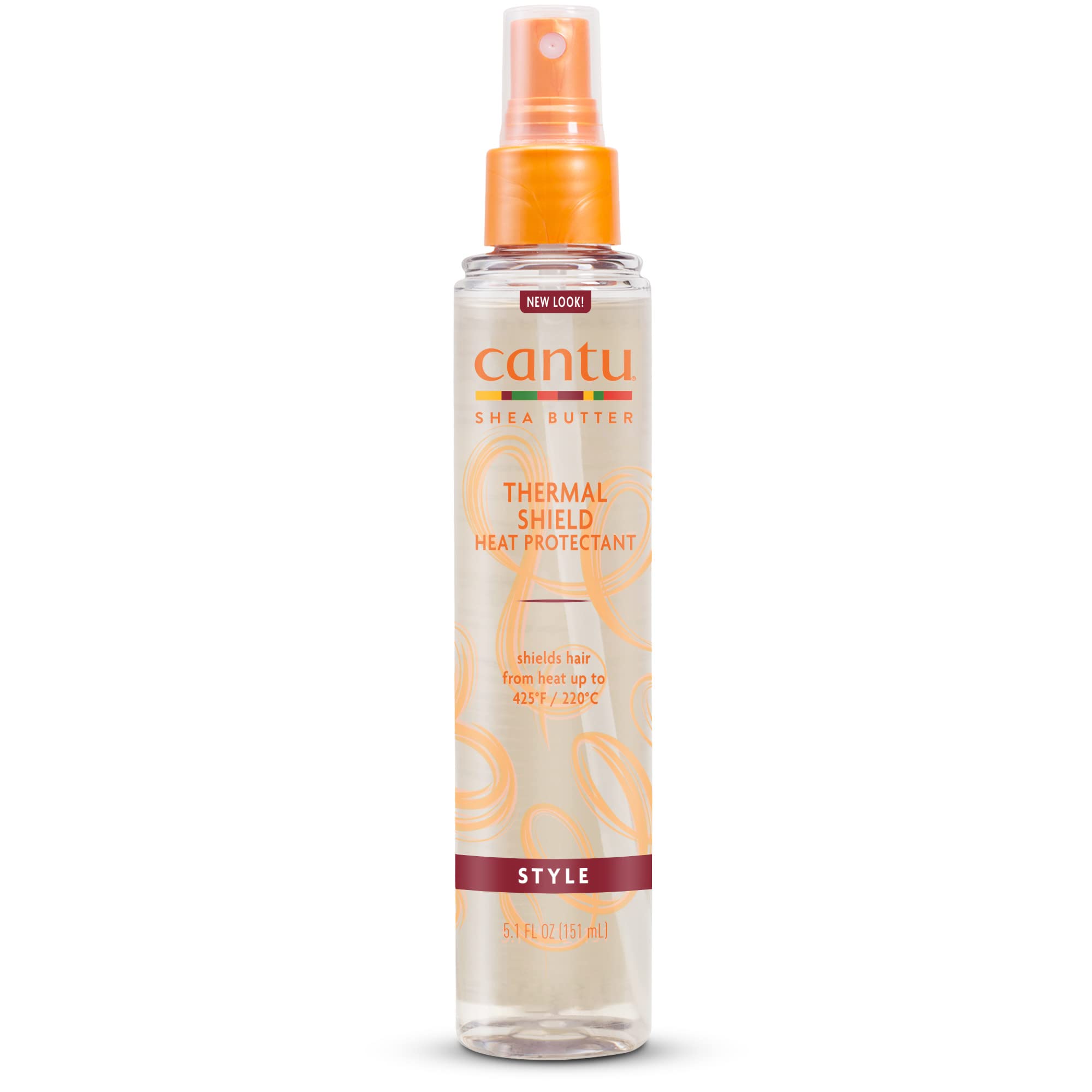 Cantu Thermal Shield Heat Protectant with Shea Butter, 5.1 fl oz (Packaging May Vary)