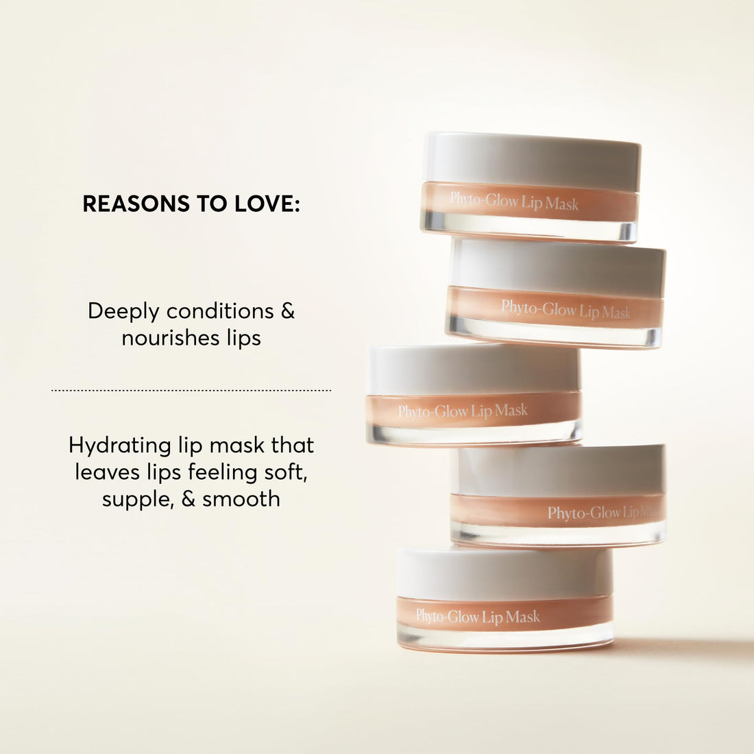 Naturium Phyto-Glow Lip Mask, Hydrating & Moisturizing Balm, Restores & Replenishes for Nourishing Lips with Shea Butter, 0.5 oz