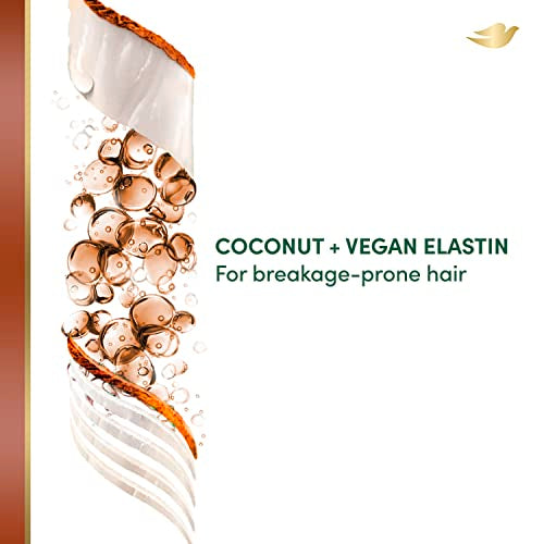 Dove RE+AL Bio-Mimetic Care Conditioner For Breakage-Prone Hair Resist Silicone-Free Conditioner With Coconut + Vegan Elastin 10oz