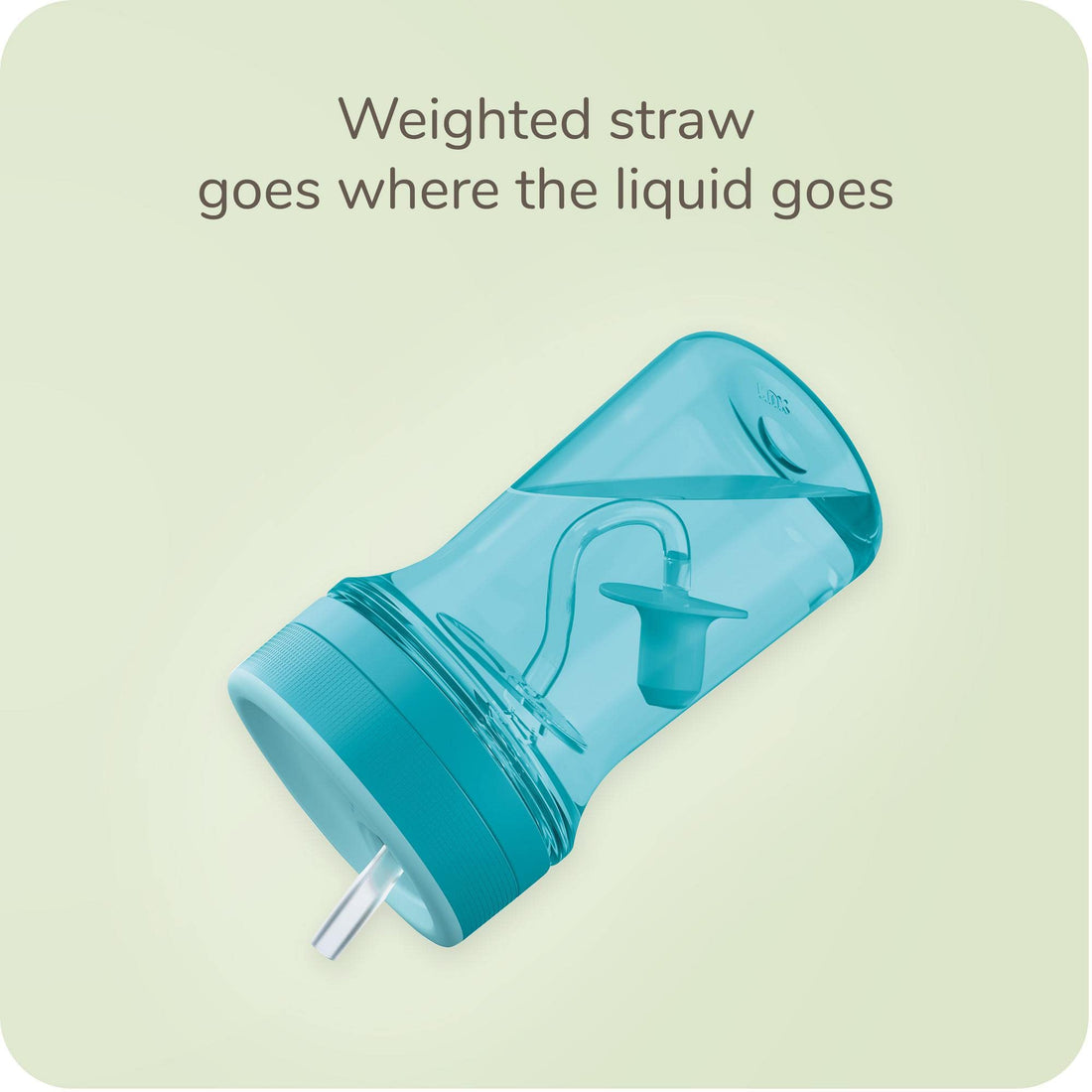 NUK Everlast 2.0 Weighted Straw Cup, 10 oz