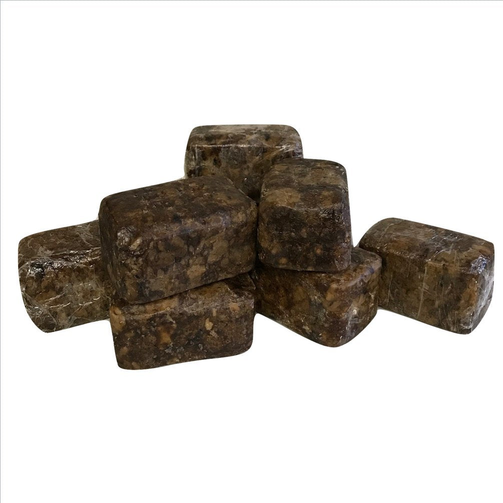 RAW African Black Soap From Ghana 10lb by smellgood