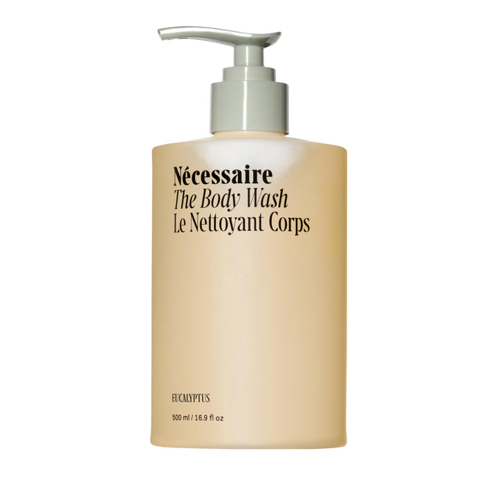 Nécessaire Eucalyptus Body Wash with Pump | Multi-Oil Nourishing Cleanse For Women + Men | Gel Cleanser | Dermatologist-Tested. Hypoallergenic | No SLS/SLES (500 ml / 16.9 fl. oz.)