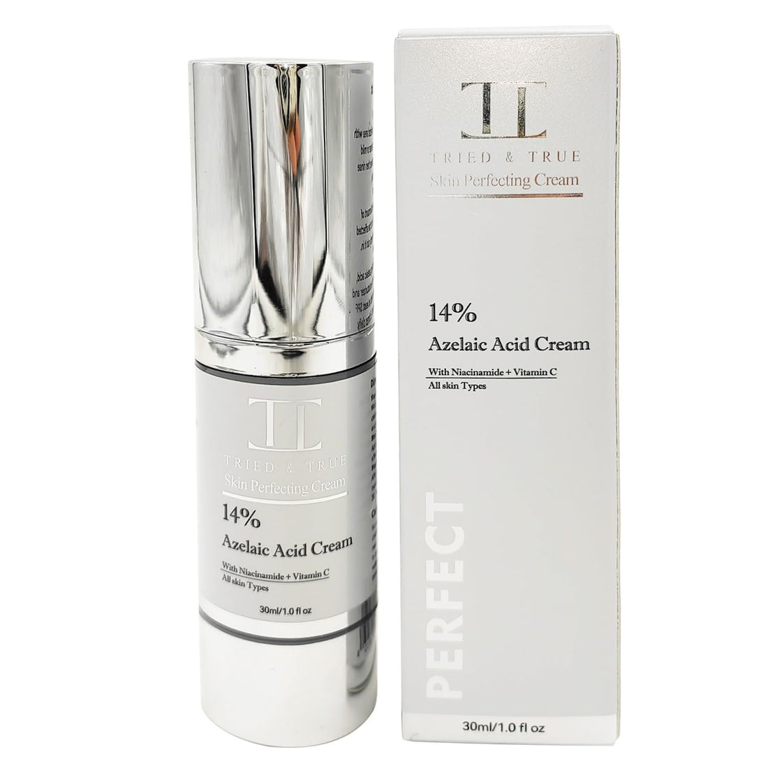 14% Azelaic Acid Skin Perfecting Cream, Reduces Redness, Fades Dark Spots, Evens Texture - Tried and True