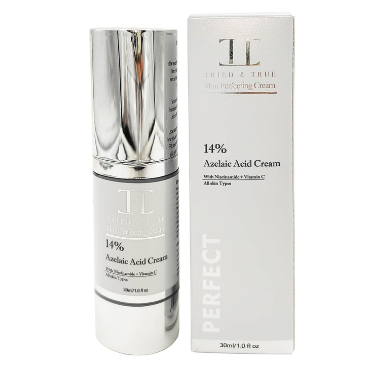 14% Azelaic Acid Skin Perfecting Cream, Reduces Redness, Fades Dark Spots, Evens Texture - Tried and True