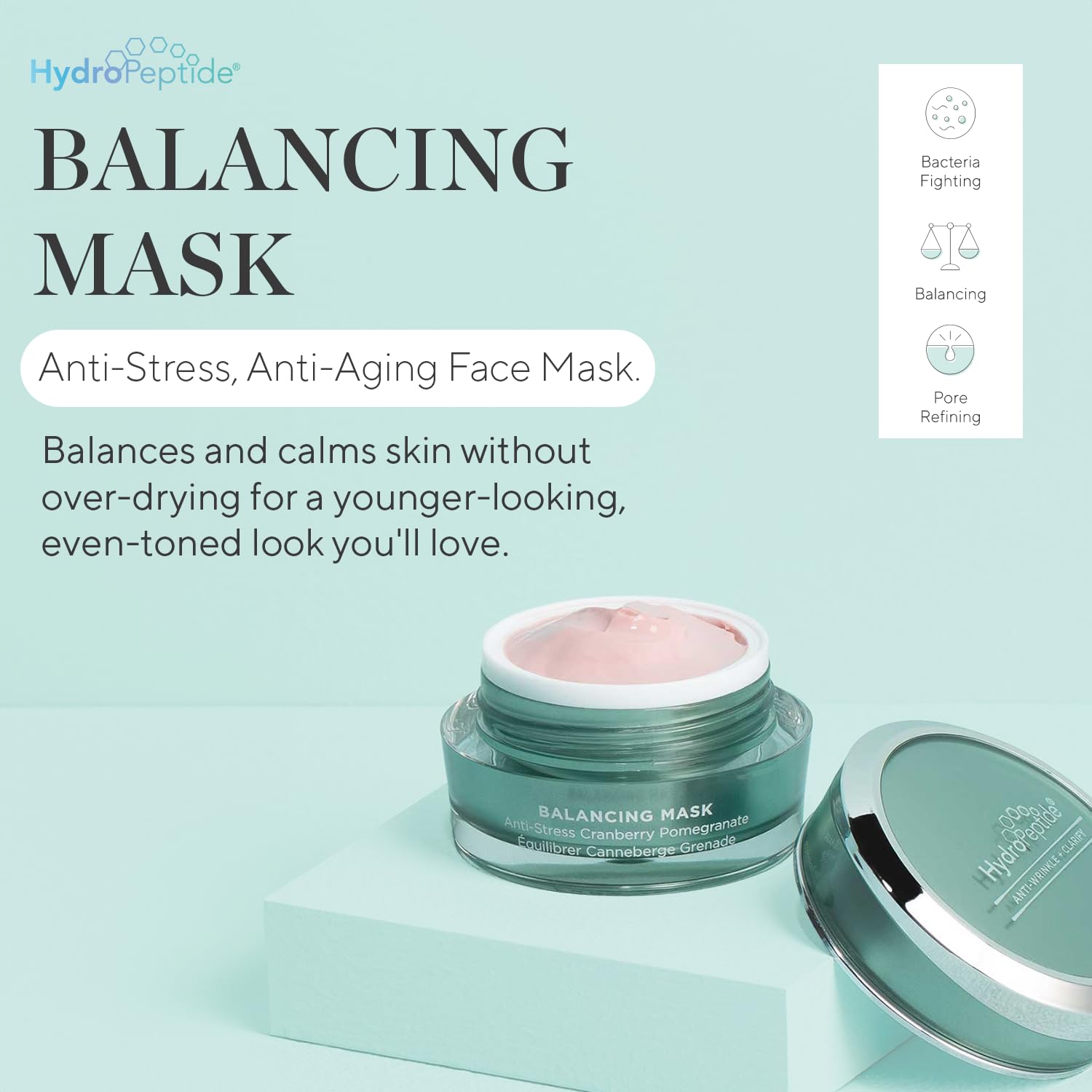HydroPeptide Balancing Mask, 0.5 Fl Oz