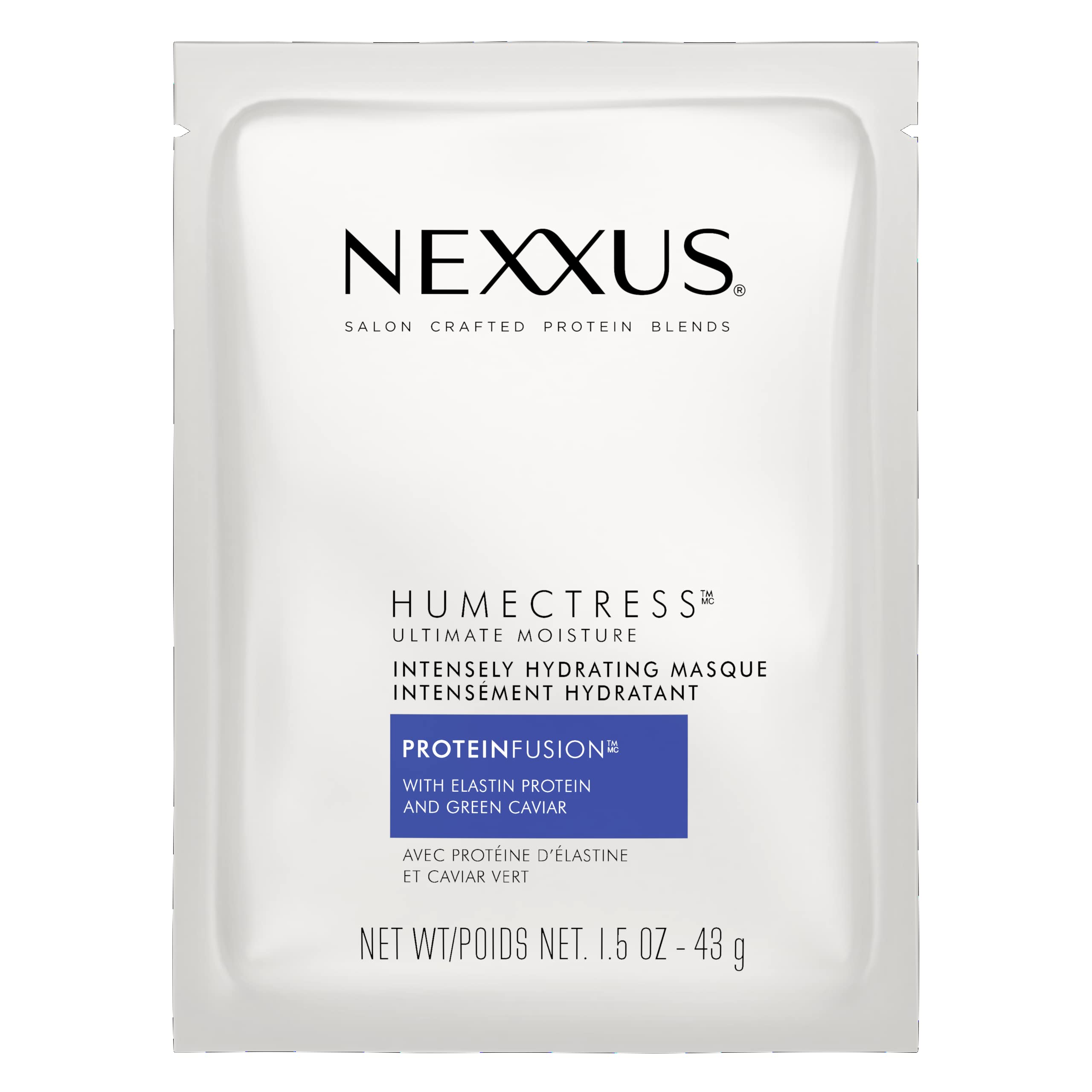 Nexxus Humectress Moisture Masque for Normal to Dry Hair 1.5 oz, Pack of 10