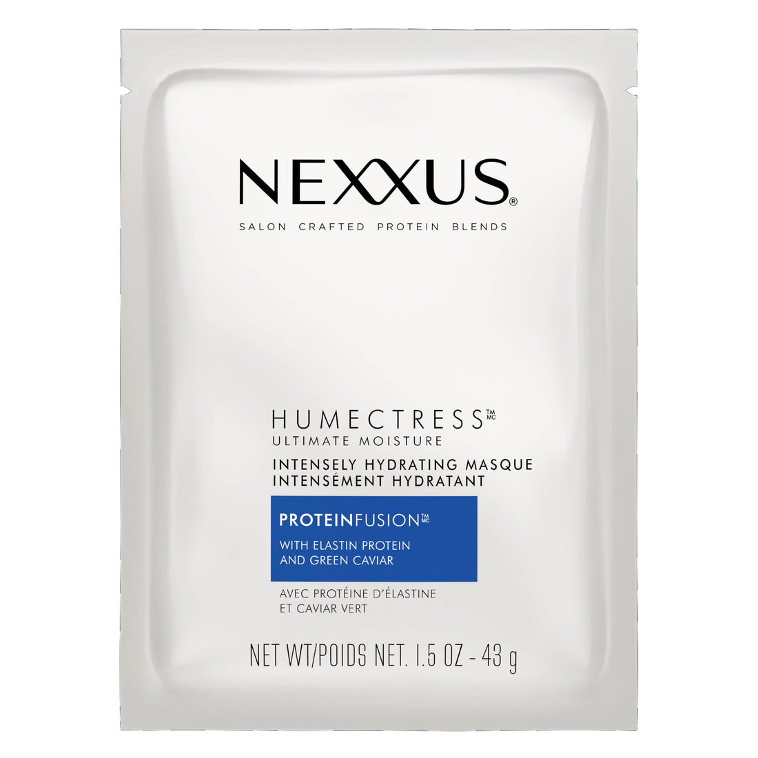 Nexxus Humectress Moisture Masque for Normal to Dry Hair 1.5 oz, Pack of 10