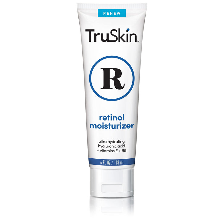 TruSkin Retinol Cream Anti-Wrinkle Moisturizer for Face Care and Eye Area with Hyaluronic Acid, Green Tea, 4 fl oz