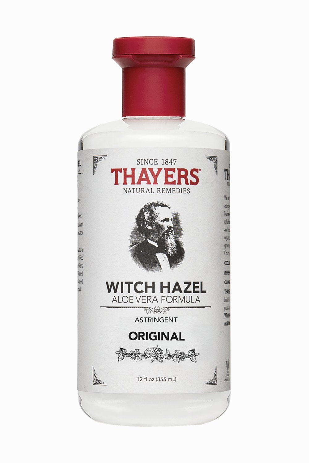 Thayer s: Witch Hazel with Aloe Vera, Original Astringent 12 oz (2 pack)
