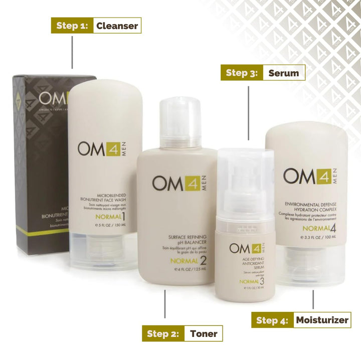 Organic Male OM4 Normal STEP 2: Surface Refining Ph Balancer - 4 oz