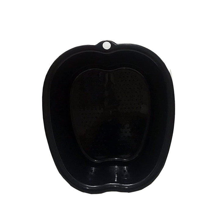 Foot Soak Tub Foot Soaking Bath Basin Large Foot Soaking Tub Foot Bath Spa Basin Foot Spa Massage Basin Foot Bath Bucket for Soaking Foot,Toe Nails, and Ankles,Pedicure Black