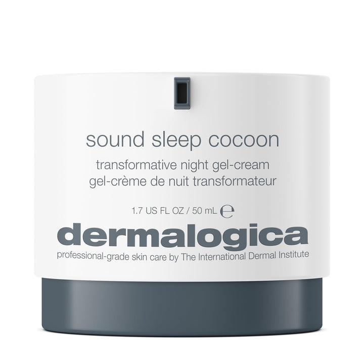 Dermalogica Sound Sleep Cocoon Night Cream Gel for Face, Revitalizing Overnight Moisturizer with Essential Oils - Promotes Restful Sleep for Radiant, Healthier-Looking Skin, 1.7 Fl Oz