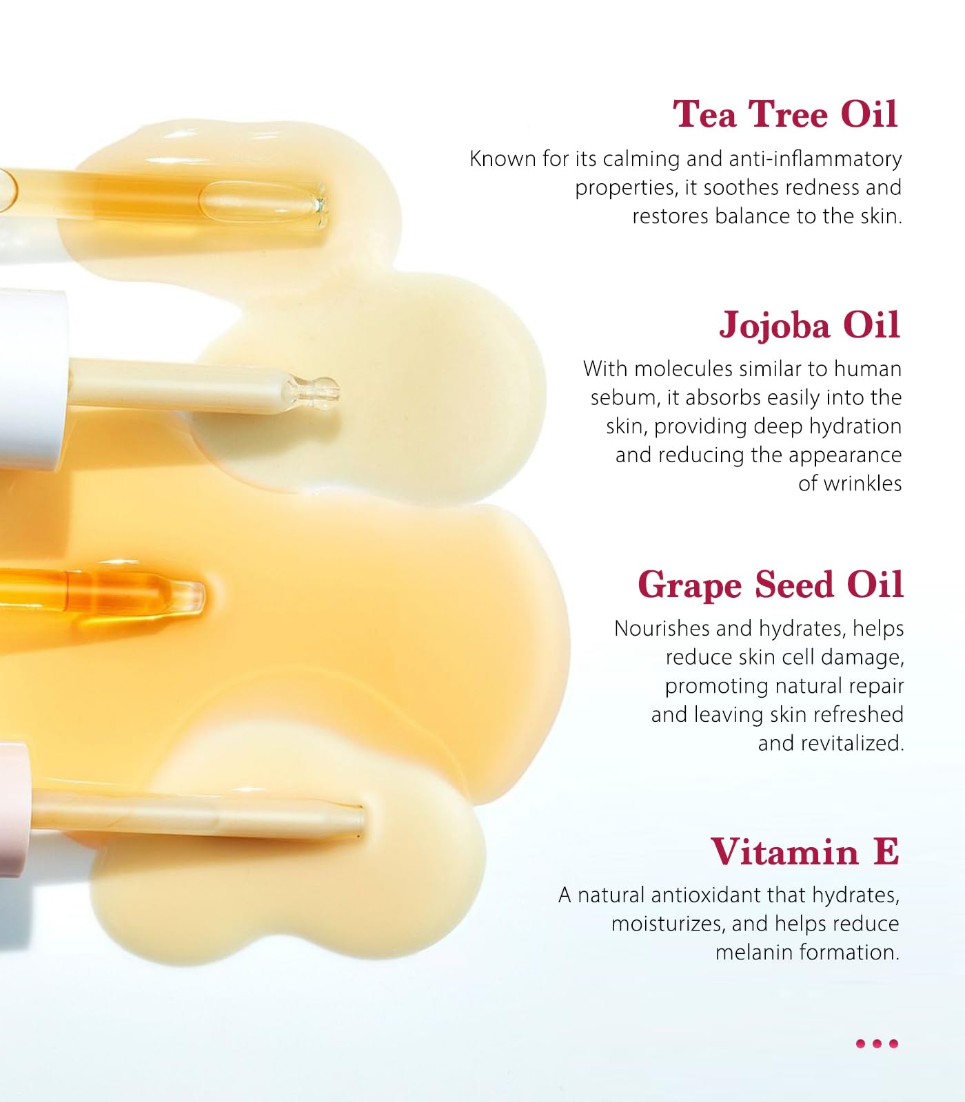 SINAHET Dermaplaning Oil, Natural Moisturizing Shave Oil for Face & Body Hair, Skin Soothing Oil made with essence of Jojoba, Vitamin E, Tea Tree, and Grape Seed (1.7fl. oz/50ml)